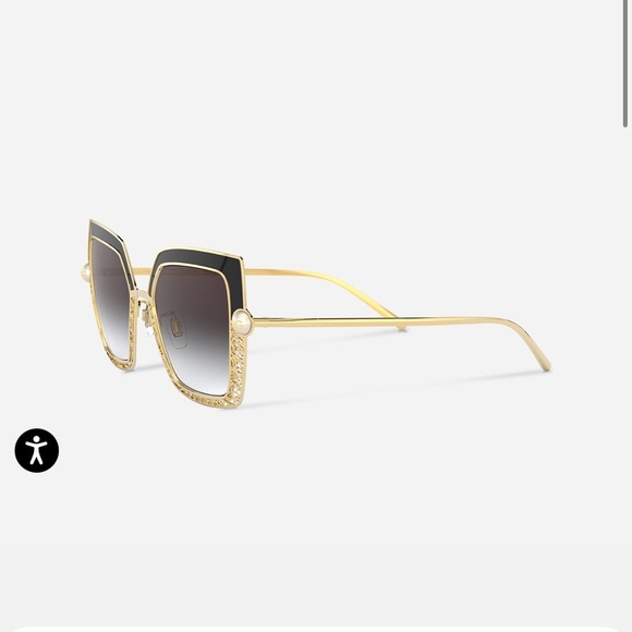 Dolce & Gabbana - Filigree & Pearls Sunglasses - Picture 2 of 5